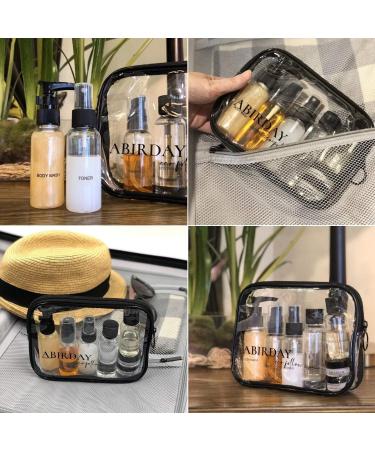 Travel Bottles Set - Leak-Proof TSA Approved Toiletry Accessories with Bag - 12-in-1 for Women/Men - Buy Online on GoSupps.com