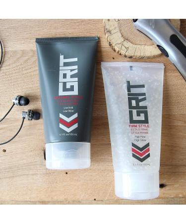 GREAT CLIPS GRIT Firm Style 5.1oz Hair Styling Gel | Strong Hold & High Shine - Buy Online on GoSupps.com