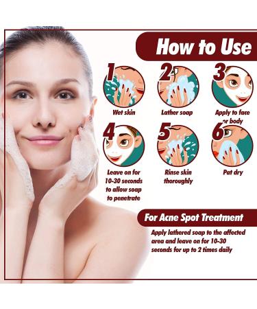 Turmeric Soap Bar 4oz - Natural Face & Body Wash for Dark Spots - Vegan Exfoliating Cleanser with Kaolin Clay - Turmeric Healing Skincare - Buy Online on GoSupps.com