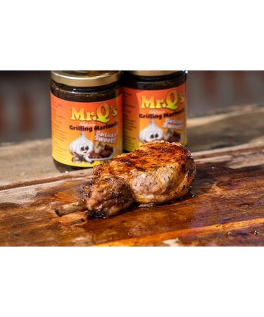 Mr. Q's Filipino Garlicky Sweet Barbecue Marinade 12oz - All Purpose Cooking and Grilling - Buy Online on GoSupps.com