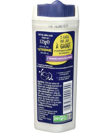 La Baleine Extra Fine Iodized Salt Shakers 125 g Pack of 4 - Buy Online on GoSupps.com