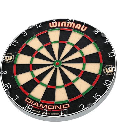 Winmau Diamond Plus Tournament Bristle Dartboard - Premium Quality for Serious Players - Buy Online on GoSupps.com