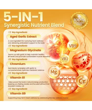 VivoNu Aged Garlic Extract Capsules 24-in-1 Magnesium Gummies - Buy Online on GoSupps.com