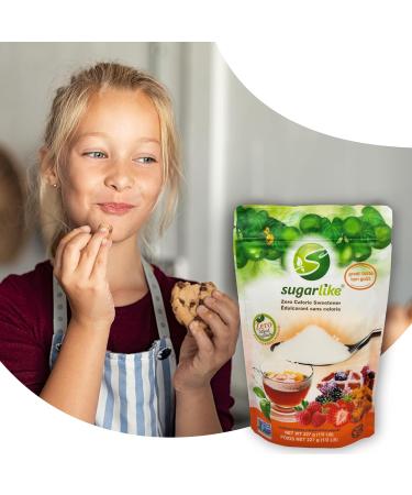 SugarLike TableTop Zero Calorie Sweetener (850g) - Zero Calorie & Zero Carbs Keto Friendly 1:1 Sugar Substitute No Aftertaste All Natural Ingredients Non-GMO 850 g (Pack of 1) - Buy Online on GoSupps.com