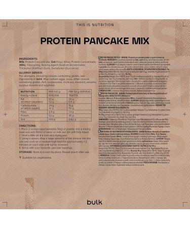 Bulk High Protein Pancake Mix Banana 500 g Banana 500g - Buy Online on GoSupps.com