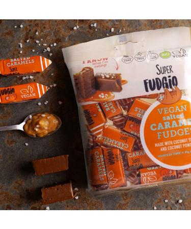 Super Fudgio Bio Bonbons - Vegan & Gluten-Free Caramel Candies | Organic Coconut Milk & Sugar | 10x150g Multipack - Buy Online on GoSupps.com