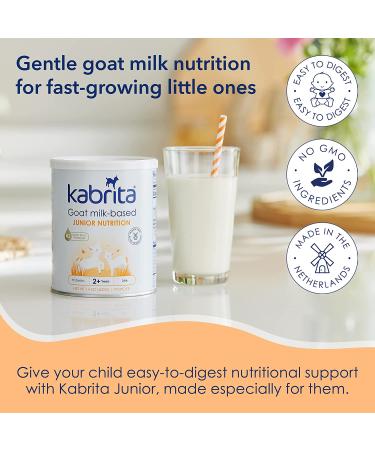 Kabrita Junior Goat Milk Powder for Kids 14oz - Pack of 1 | Nutritious and Delicious Option for Children - Buy Online on GoSupps.com