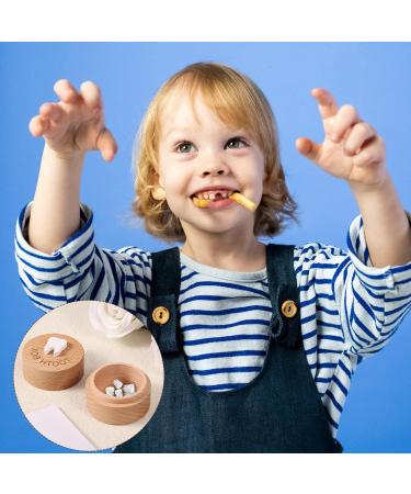 LUTER 3D Wooden Tooth Fairy Box - Cute Keepsake Tooth Holder for Boys and Girls - Buy Online on GoSupps.com