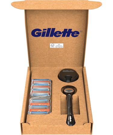 Gillette Fusion5 ProGlide Men's Razor Set | 8 Blades & Holder | Perfect Gift for Men - Buy Online on GoSupps.com