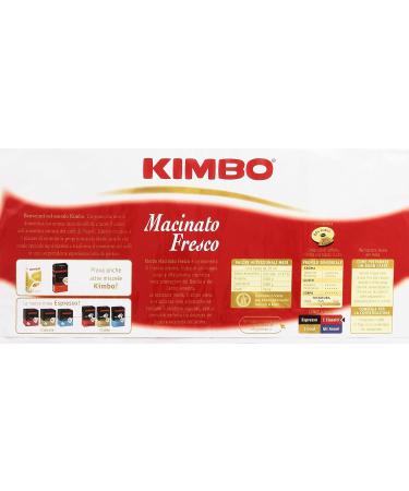  Kimbo Kimbo Fresco Ground Coffee - Pack of 4 x 250 g - Buy Online on GoSupps.com