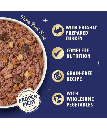 Lily's Kitchen Canned Wet Food for Adult Dogs Made with Natural Ingredients Three Poultry Delight for All Dog Sizes (6 x 400g) - Buy Online on GoSupps.com
