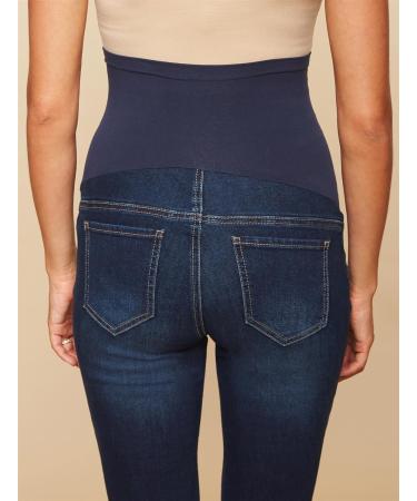 Motherhood Maternity Women's 1X Dark Wash Jeans - Stylish & Comfortable Maternity Wear - Buy Online on GoSupps.com