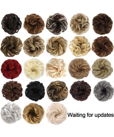 Messy Bun Hair Piece for Women Messy Bun Hair Piece Synthetic Fake Scrunchies Ponytail Extension Wavy Curly Elastic Rubber Band Hair Bun Extensions for Women Girls Fake Hair Accessories for Women Gi 2-01 - Buy Online on GoSupps.com