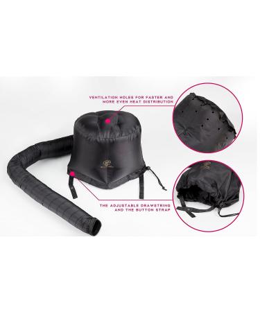 Beaute Seoul Hooded Hair Dryer Set - Bonnet & Cowash Pod for Natural Curly Hair Care - Buy Online on GoSupps.com