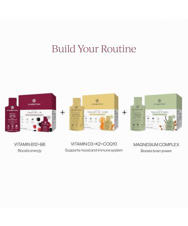 CYMBIOTIKA Liposomal Vitamin B12 + B6 Liquid Supplement Cellular Energy Brain Health Heart Health + Nerve Function Support Enhanced Absorption Gluten Free Soy Free Plant-Based 28 5 mL Packets - Buy Online on GoSupps.com