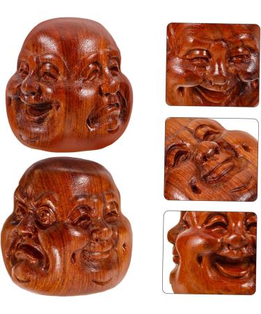 Collbath 2-Piece Solid Wood Handball Set - Tension Relief Massage Balls for Hand Exercise & Palm Therapy - Buy Online on GoSupps.com