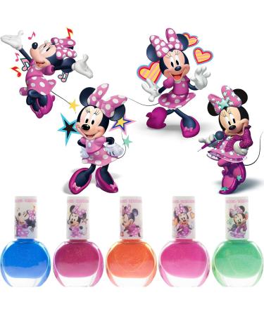 Disney Minnie Mouse Kinder Nail Polish Set | Non-Toxic & Removable | Perfect Birthday Gifts for Girls Age 3+ | Townley Girl - Buy Online on GoSupps.com