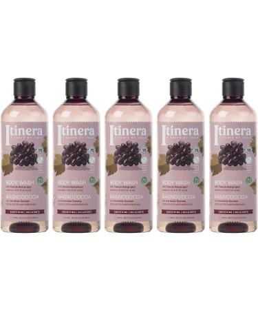  sarcia.eu ITINERA - Smoothing Body Wash with Tuscan Red Grapes 95% natural ingredients 370 ml 1 piece - Buy Online on GoSupps.com