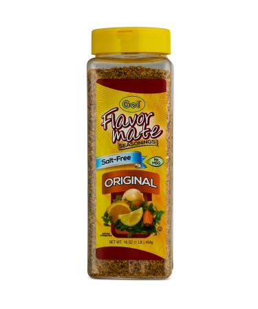 Flavor Mate No MSG Salt Free Seasoning - 16 oz - Club Size (Original)