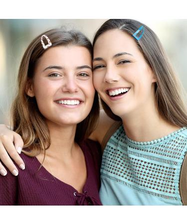 48 Pcs 2 Inch Metal Double Grip Hair Clips - Non Slip Fruit Barrettes for Women | Stylish Hair Accessories for Girls - 12 Styles - Buy Online on GoSupps.com