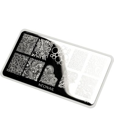 Neonail Stamping Plate 01 | Nail Art Stencil Template for Stunning Nail Designs | French Nails Stamp Plate | International Shipping Available - Buy Online on GoSupps.com