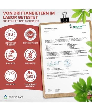 Pygeum Africanum Forte | 5 000 mg quivalent (extrait 250 mg 20:1) | 120 capsules v g taliennes | Soutien de la prostate haute dose | 4 mois de r serve | Test en laboratoire | Certifi  - Buy Online on GoSupps.com