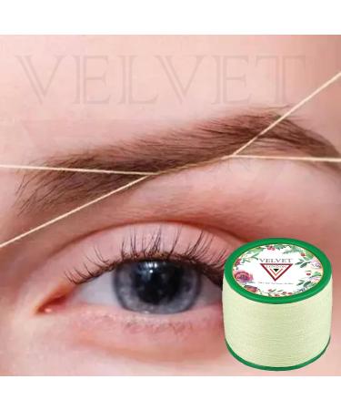 Velvet London Cotton Eyebrow Threading Thread Antiseptic and chemical free Eyebrow Threading Thread for sensitive skin to remove hair from upper lip chin and forehead (6pk) - Buy Online on GoSupps.com