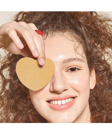 Face Sponges for Cleansing Heart Shape Compressed Face Sponge Natural Sponge Pads - Face Scrub Sponge for Facial Cleansing Exfoliate Masque Makeup Removal Skin Color - Buy Online on GoSupps.com