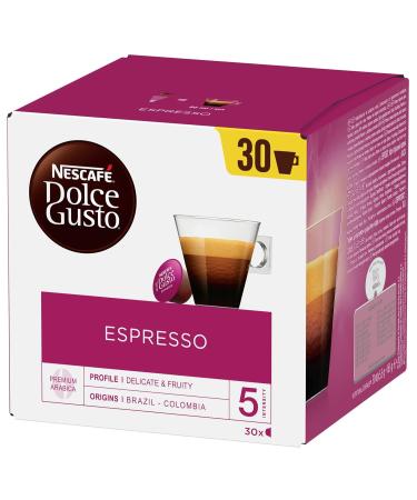 Nescaf Dolce Gusto Espresso XXL Box 90 Aroma-Sealed Capsules | 100% Noble Arabica | Characterful Espresso with Fruity Pomegranate Note | 3-Pack - Buy Online on GoSupps.com