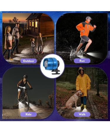 CROC Headlights for Shoes - IPX5 Waterproof 72-Hour Battery Life Blue LED Lights for Dog Walks & Decoration - 2-Piece Set - Buy Online on GoSupps.com