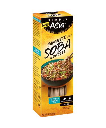 Simply Asia Japanese Style Soba Noodles, 14 oz (Pack of 6)
