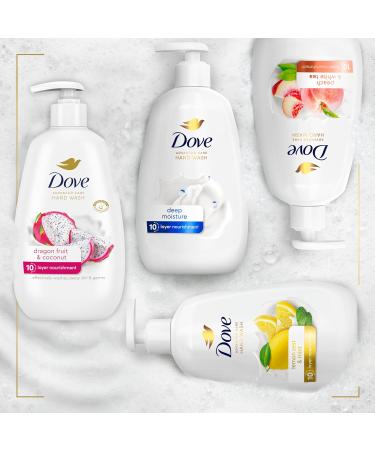 Dove Advanced Care Hand Wash 4 Count for Effectively Washing Away Dirt & Germs Dragonfruit & Coconut with 10-Layer Nourishment - Buy Online on GoSupps.com