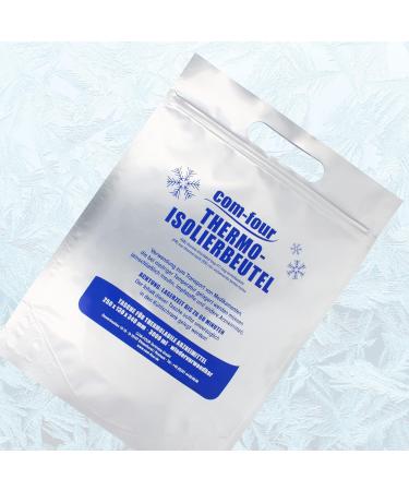 Com-Four 10x Travel Medication Bag - Insulin Cooler & Thermo-Isolating Bag for Heat Cold & Light Protection - Pack of 10 - Buy Online on GoSupps.com