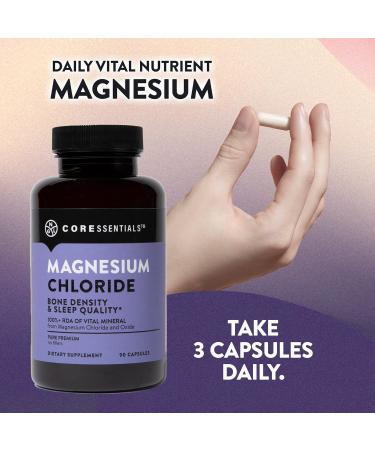 NGL Magnesium Chloride 432 mg - 90 Count - Digestive & Bone Health, Relaxation, Hydration - Buy Online on GoSupps.com