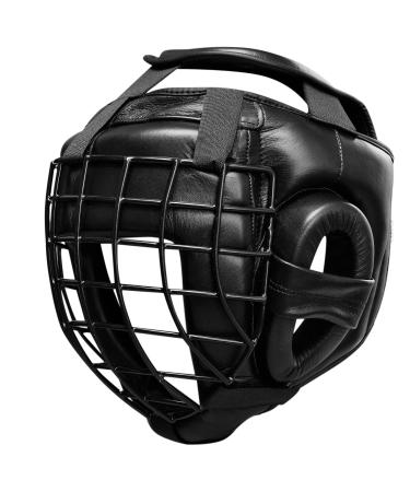 Metal Caged Martial Arts Head Protector Small