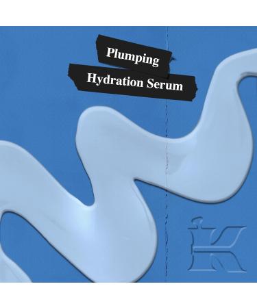 Kiehl's Hydro-Plumping Hydrating Serum - Plump Skin Improve Elasticity Reduce Dryness - Fragrance-Free 2.5 Fl Oz - Buy Online on GoSupps.com