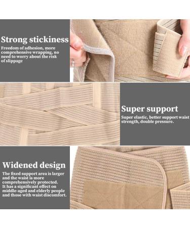 Lumbar Support Belt Breathable Lower Back Brace Lightweight Back Belt Widened Design Bac Support Belt for Men Women Upper and Lower Back Pain Relief Posture Correction Size XL - Buy Online on GoSupps.com