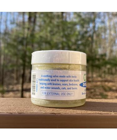 Elderflower Botanicals Dermamend Comfrey Herbal Ointment 2 fl oz for Eczema, Bruises, Scars & Skin Inflammation - Buy Online on GoSupps.com