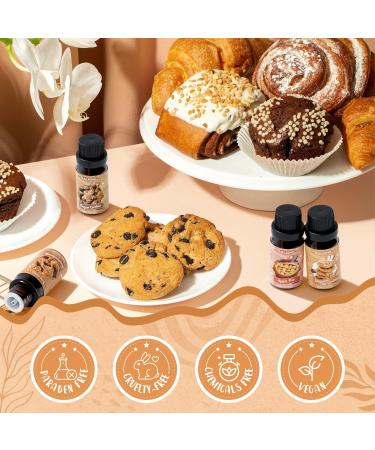  SALKING SALKING Essential Oil Set for Baking Aromatherapy Diffuser Fragrance Oils 6 Chocolate Cookies Apple Pie Cinnamon Pies V - Buy Online on GoSupps.com