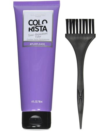 L'Oreal Paris Colorista Semi-Permanent Hair Color #Purple for Light Blonde & Bleached Hair - Shop Internationally - Buy Online on GoSupps.com