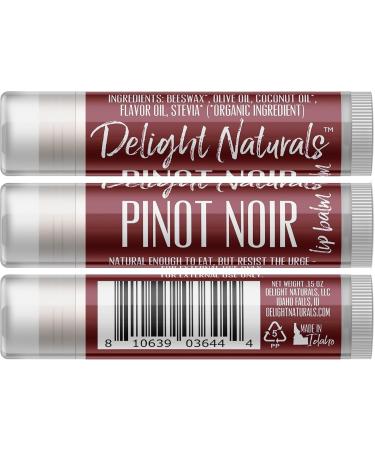 Buy Pinot Noir Wine Lip Balm Set of Three | Moisturizing & Unique Flavor | International Shipping Available - Buy Online on GoSupps.com