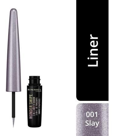 Rimmel Wonder Swipe Glitter Eyeliner & Eyeshadow 1.7 ml - Slay Makeup Look - Buy Online on GoSupps.com