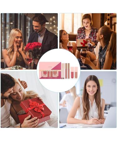 Lot de Teint L vres | Maquillage Mat R sistant Kit Cosm tique Beaut - Kit 6 Pi ces Produits Beaut L vres pour Filles et Femmes Quotidien F te Voyage Vacances - Buy Online on GoSupps.com