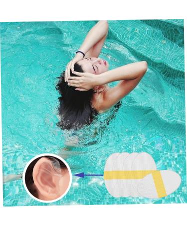 Shower Ear Covers 50PCS Waterproof Baby Ear Protector Stickers Silicone Ear Patch for Swimming Bathing - Buy Online on GoSupps.com