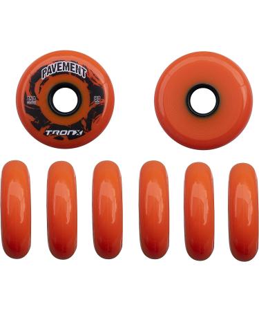 TronX Outdoor Inline Roller Hockey Wheels 8 Pack | 85A Hardness | Various Sizes - Buy Online on GoSupps.com