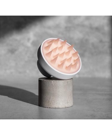 Kerotin Scalp Massager & Shampoo Brush | Stimulate Hair Growth, Remove Dandruff | Waterproof Silicone Scrubbie - Buy Online on GoSupps.com