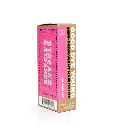 Good Dye Young Streaks and Strands Bubblegum Pink Hair Dye | UV Protective, Semi-Permanent, PPD-Free | Cruelty-Free & Vegan - 15-24+ Washes - Buy Online on GoSupps.com
