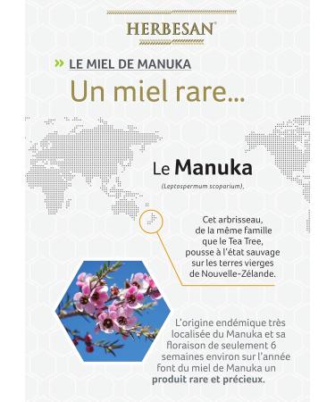 Herbesan Manuka Honey IAA 10+ 250 g - Buy Online on GoSupps.com