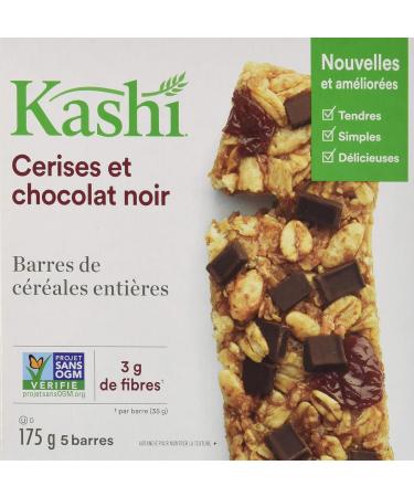 Kashi Cherry Dark Chocolate 5 Bars 175g (Pack of 8) 1.832 Kilogram - Buy Online on GoSupps.com