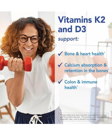 Patient One Vitamin K2 and D3 | Supplement to Support Bone and Heart Health* | with 150 mcg K2 (as MK-7) and 2 000 IU D3 | 60 Capsules - Buy Online on GoSupps.com